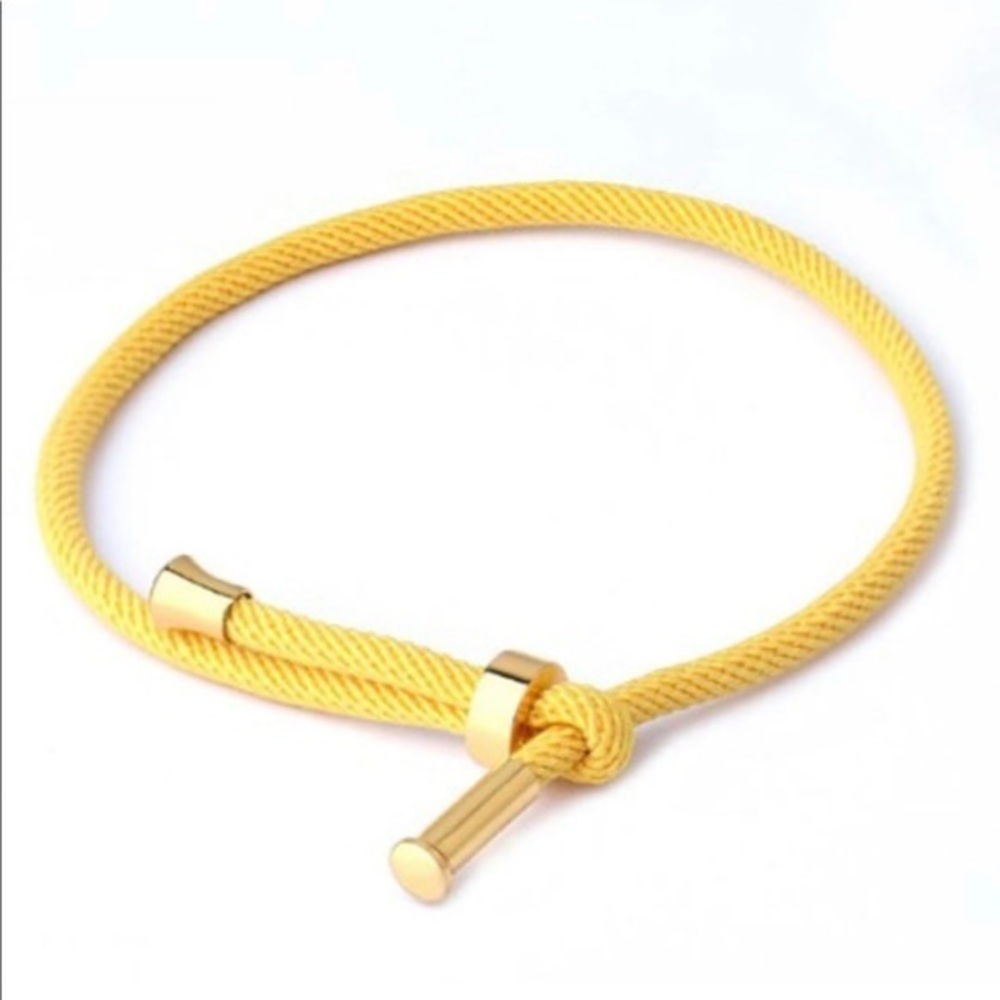 Yellow Thread Bracelet